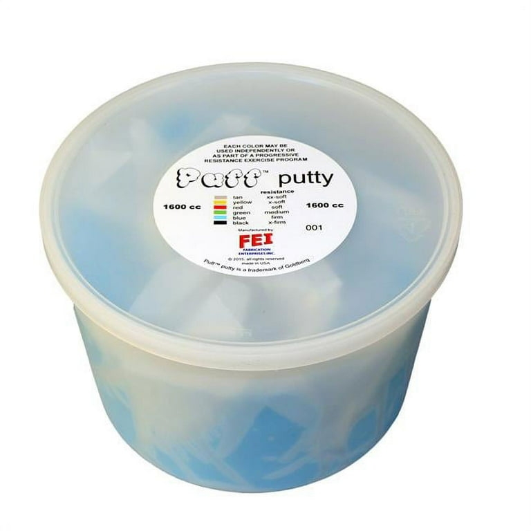 Puff LiTE Exercise Putty - x-soft - yellow - 1600cc Puff LiTE Exercise Putty - x-soft - yellow - 1600cc