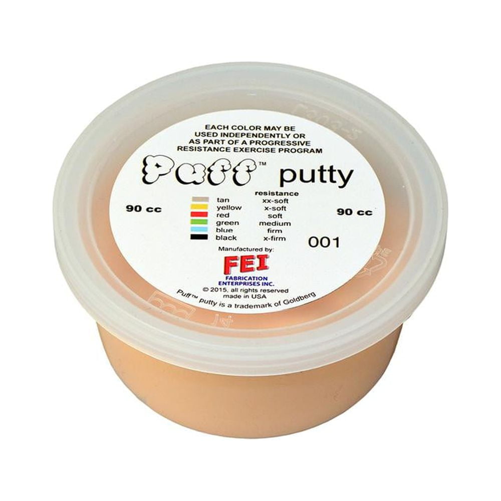 Puff LiTE Exercise Putty - xx-soft - tan - 90cc Puff LiTE Exercise Putty - xx-soft - tan - 90cc