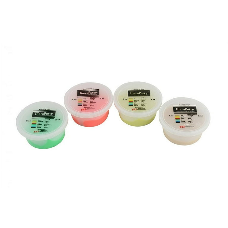 CanDo Scented Theraputty Exercise Material - 2 oz - 4-piece set (tan-green) CanDo Scented Theraputty Exercise Material - 2 oz - 4-piece set (tan-green)