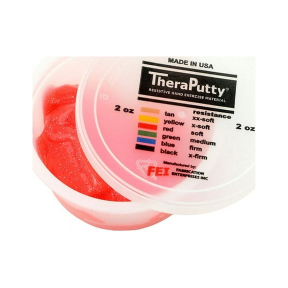 CanDo Sparkle Theraputty Exercise Material, 2 oz