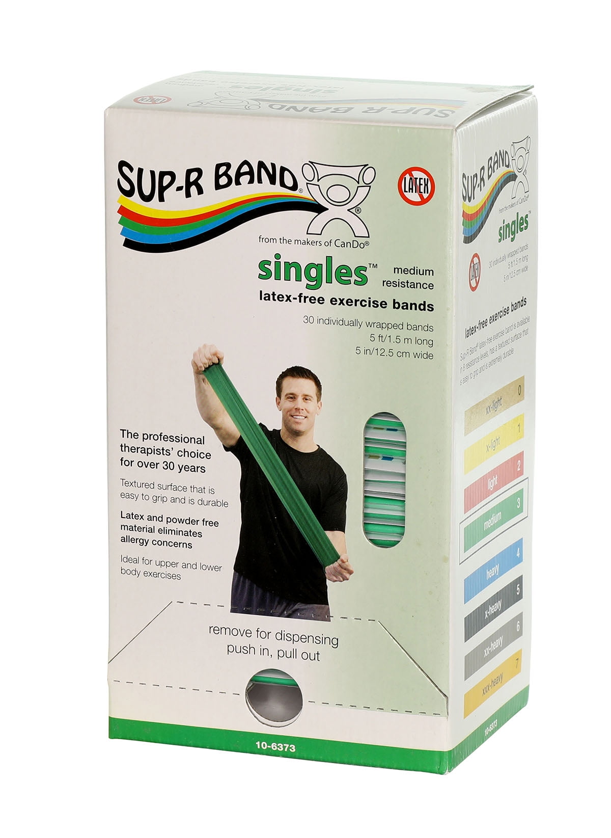 CanDo Sup-R Band Latex Free Exercise Band