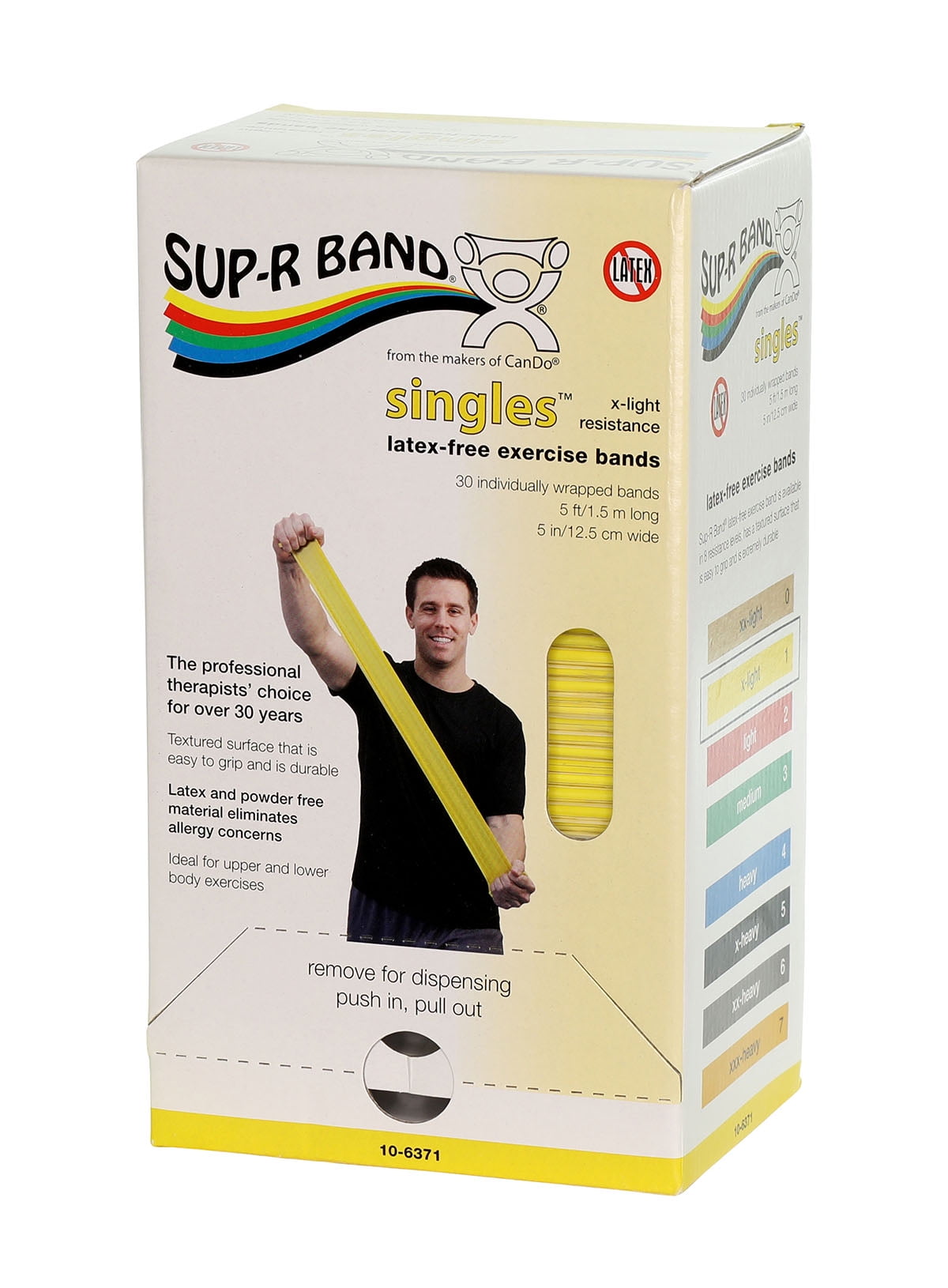 CanDo Sup-R Band Latex Free Exercise Band