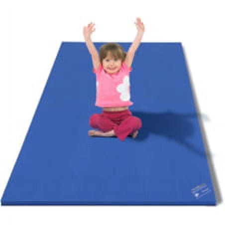 CanDo Sup-R Mat Exercise Mats Jupiter, 78" x 40" x 0.6", Color Blue
