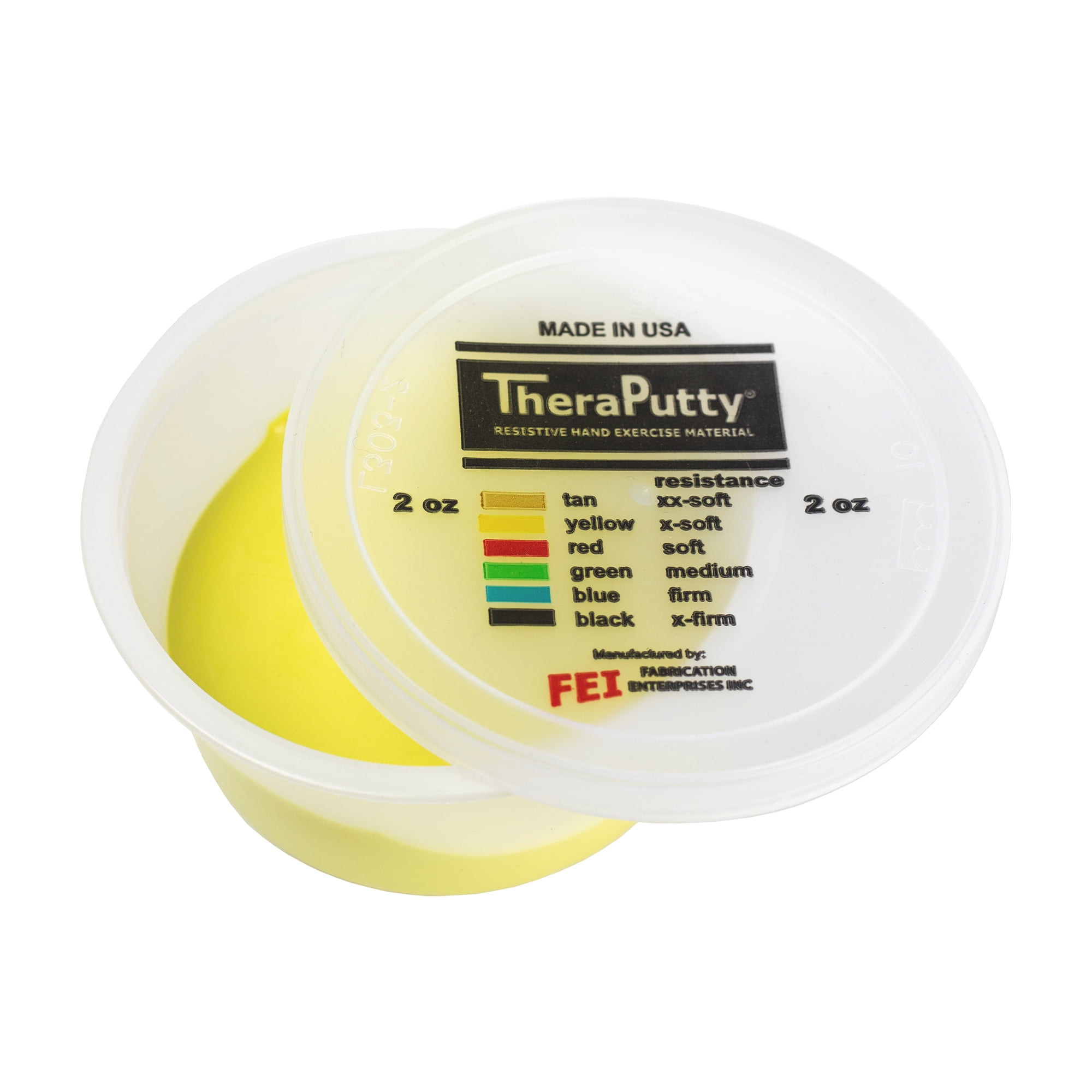CanDo Scented Theraputty Exercise Material - 2 oz - Banana - Yellow - X-Soft CanDo Scented Theraputty Exercise Material - 2 oz - Banana - Yellow - X-Soft