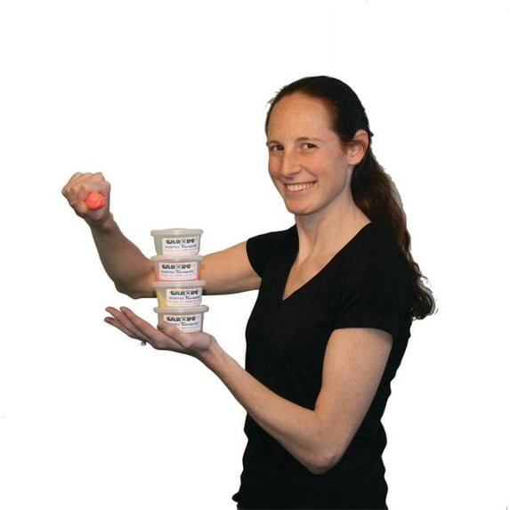CanDo TheraPutty Scented Hand Exercise Putty Kit For Rehabilitation, Exercises, Hand Therapy, Occupational Therapy