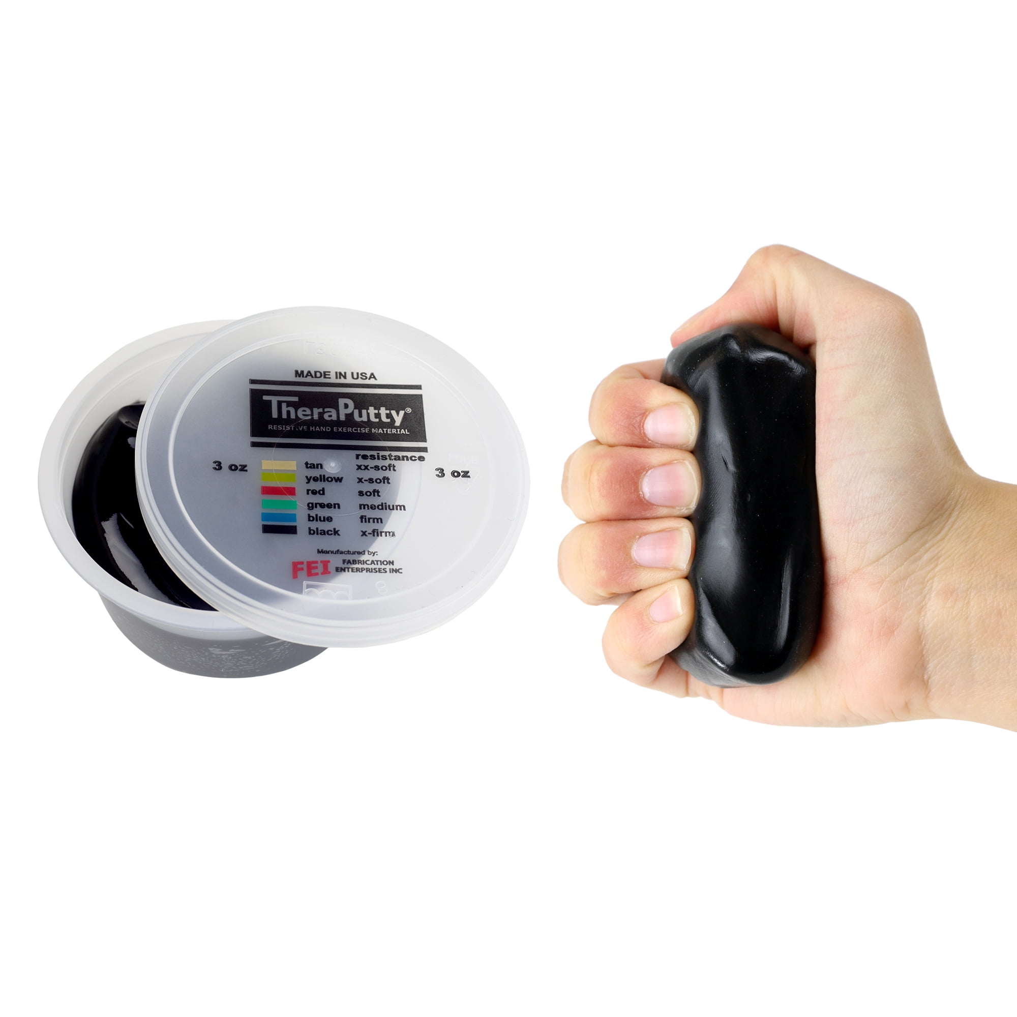 CanDo TheraPutty Standard Hand Exercise Putty For Rehabilitation