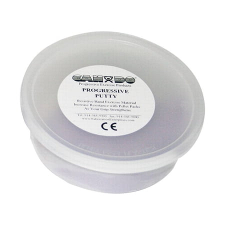 CanDo Theraputty Exercise Material, Variable Strength, Base Only, 2.5 oz
