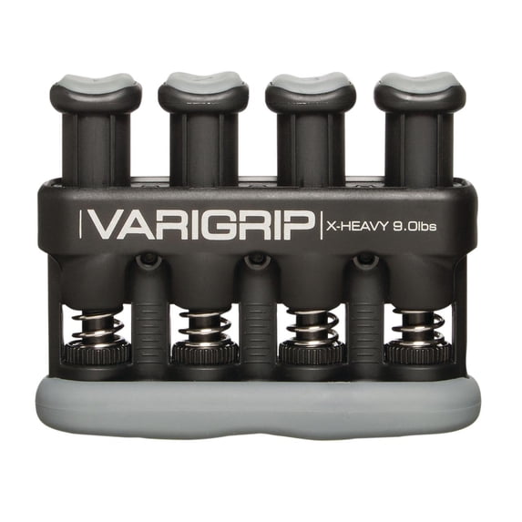 CanDo VariGrip hand exerciser, 9 pounds, x-heavy, black