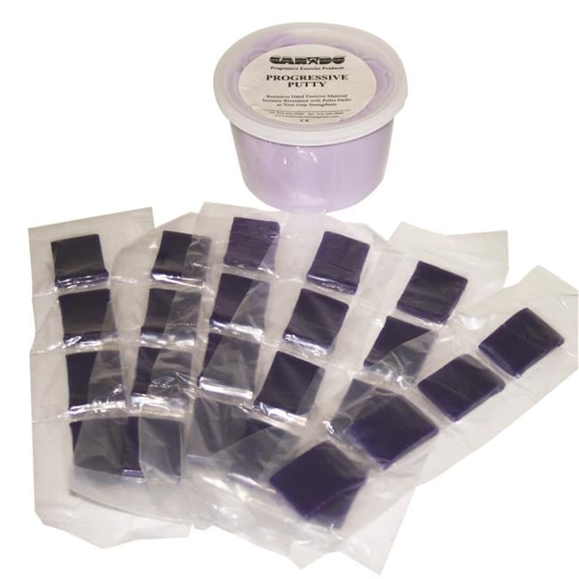 CanDo Variable Strength Theraputty Exercise Material - 1 lb Base with 6 Pellet Packs CanDo Variable Strength Theraputty Exercise Material - 1 lb Base with 6 Pellet Packs