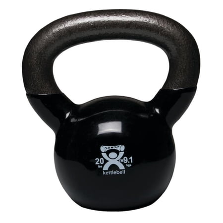 CanDo Vinyl-Coated Kettlebell