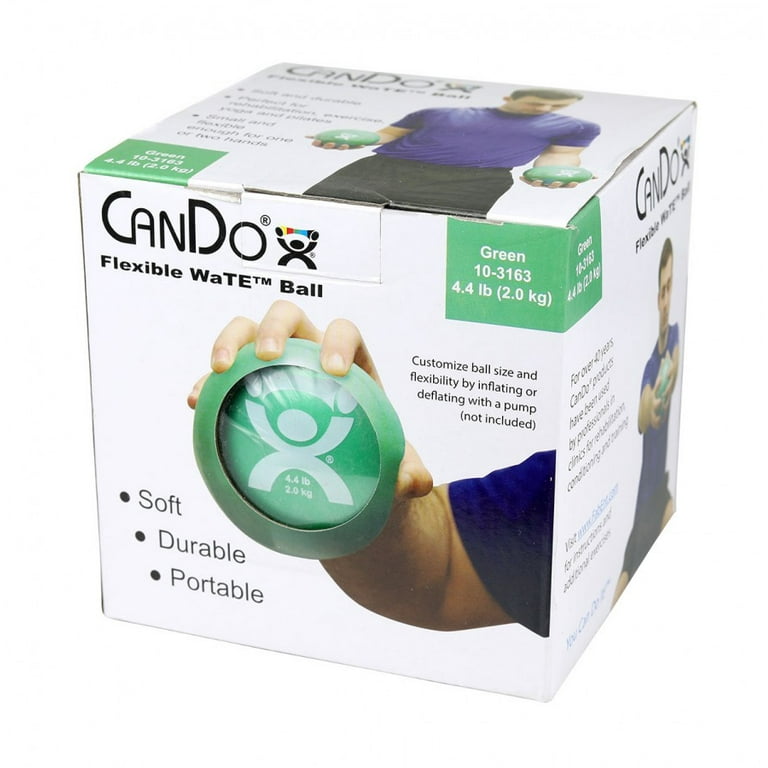 CanDo WaTE Ball - Hand-held Size - Green - 5 CanDo WaTE Ball - Hand-held Size - Green - 5