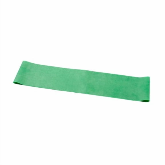 CanDo band loop, 10" green, 10 each