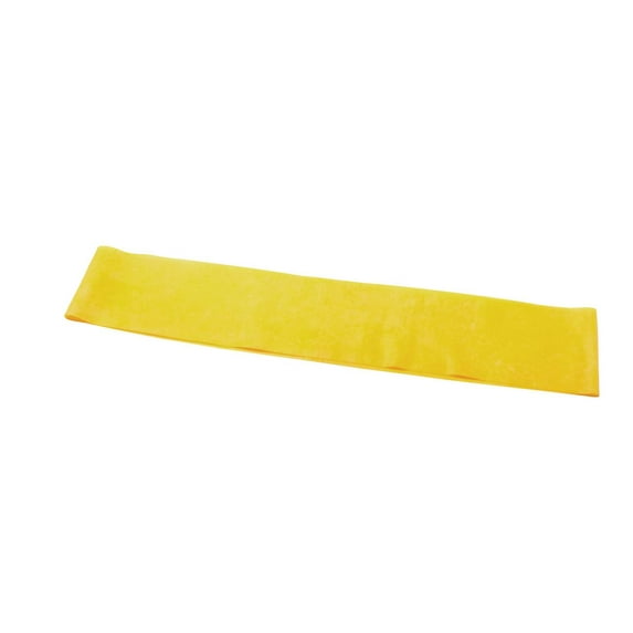 CanDo band loop, 15" yellow, 10 each