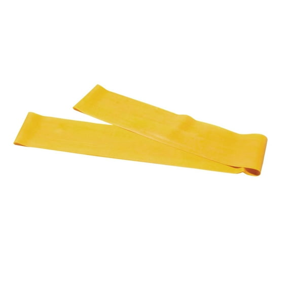 CanDo band loop, 30" yellow, 10 each