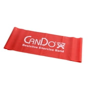 CanDo exercise band, 5-foot Singles, red