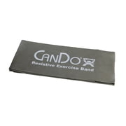 CanDo exercise band, 5-foot Singles, silver