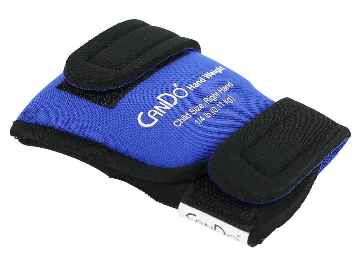 CanDo hand weight, 1/4 pound, right