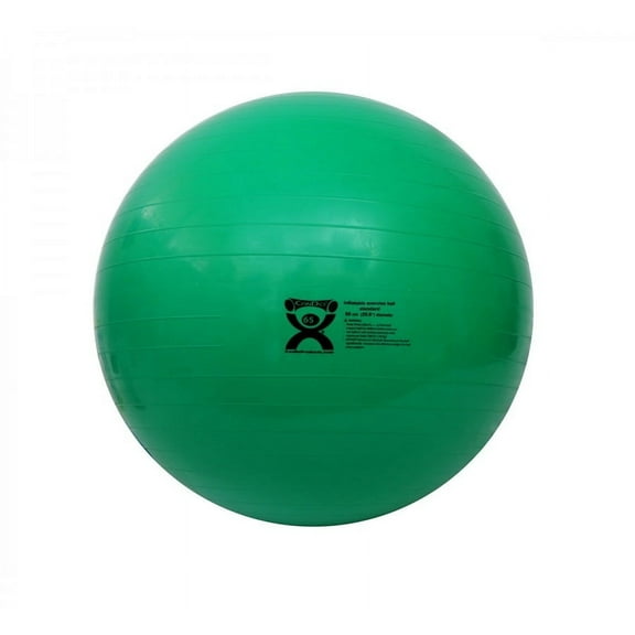 CanDo inflatable ABS ball, 65 cm (25.6 in), green