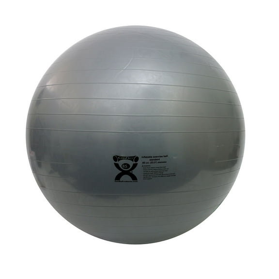 CanDo inflatable ball, silver, 85 cm (33.5in)