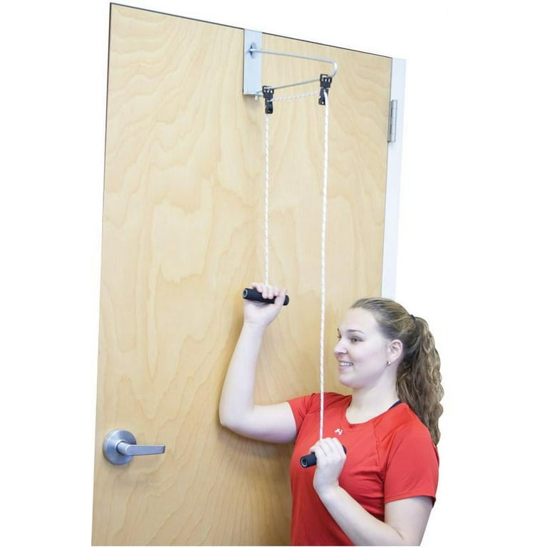 CanDo Overdoor Shoulder Pulley - Single Pulley with Door Bracket CanDo Overdoor Shoulder Pulley - Single Pulley with Door Bracket