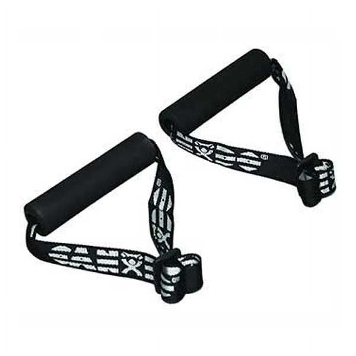CanDo Exercise Band - Accessory - Handle with D-ring, 1 pair CanDo Exercise Band - Accessory - Handle with D-ring, 1 pair