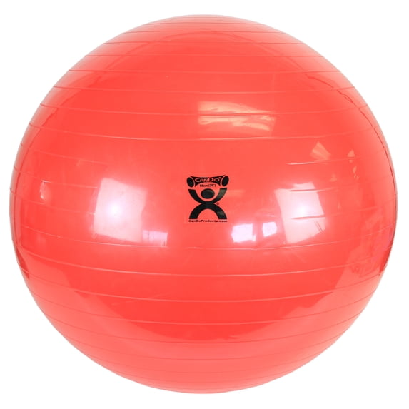 CanDo\xc2\xae Inflatable Exercise Ball - Red - 38" (95 cm)