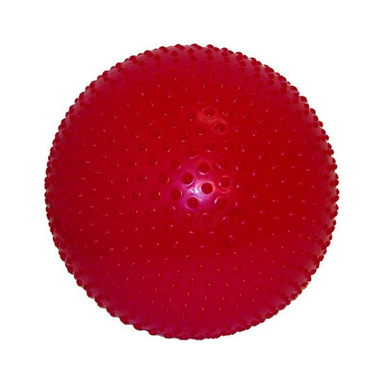 CanDo Inflatable Exercise Ball - Sensi-Ball - Red - 39 CanDo Inflatable Exercise Ball - Sensi-Ball - Red - 39
