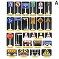 thumbnail image 1 of CanGonggg 28 Pcs Car Toy Accessories Traffic Road Signs Kids Children Play Learn Toy Game Toddler Toys Toys For Ages 2-4 Kids Toys Toddler Toys 2-3 Baby Book, 1 of 6