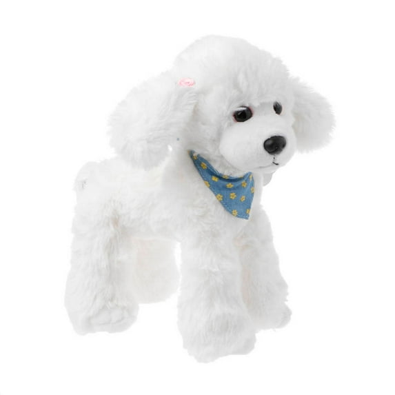 CanGonggg Toys Dogs Poodle High Children Doll Stuffed Cute Scarf Kids Pillow Blue S Clues Toothless Tiana