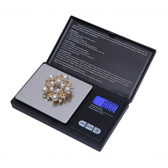 CanGonggg 300g/0.01g High Precision Digital Electronic Scale for Jewelry Reloading Kitchen Digital Scale Smart Scales Digital Weight And Body Bathroom Scale Weighing Scale Bodies Weight Gurus Scale