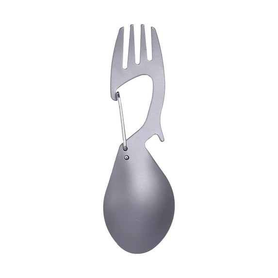 CanGonggg Camping Titanium Spork Functional Utensil With Lightweight Fork And Spoon For Camping Pack Hike Backpack for Men Packs for Men Snow Camping Gear Camping Gear for Men Kids Hiking Gear Hike