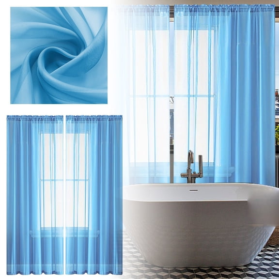 Elegant Curtain Semi Sheer Curtains for Home Décor – Transform Your Living Space with Stylish Window