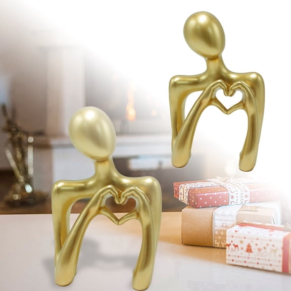 CanGonggg Desktop Figurine Minimalist Design The Thinker Expresses And Wishes You Well Phone Christmas Ornament Ornament Set Paramedic Ornament And Ornament Set Initial Ornament Christmas Ornament