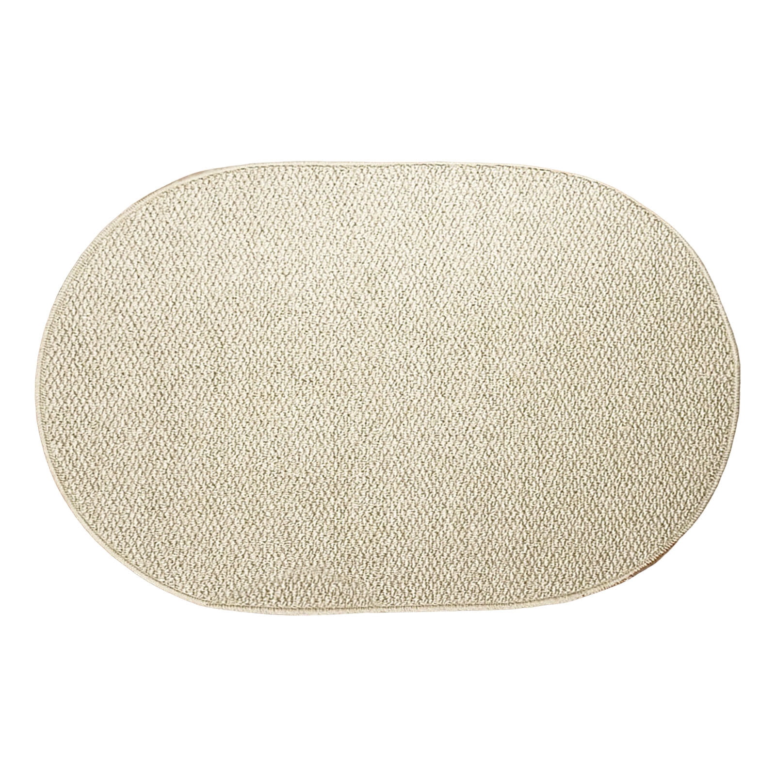 CanGonggg Elliptical Imitation Sisal Floor Mat For Household Entrance ...