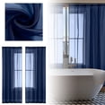 thumbnail image 1 of CanGonggg Experience With Our Solid Color Semi Sheer Window Curtains – Design Meets Functionality! 63 Curtains 2 Panels Wide Curtain 70 in Wide Curtains Small Curtains for Windows Nature Shower, 1 of 7