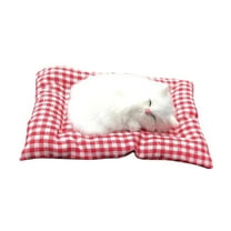 CanGonggg Funny Toys Cat In SLEEPING Doll Toy Mini Cat In Shoe With Meows Sounds Sleeping Cute Kitty Toys For Kids Boys Girls Kids Pillow Blue S Clues Toothless Tiana