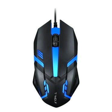 CanGonggg Gaming Mice Wired, USB Computer Mice With 4 Adjustable DPI Up To 1200, 7 Backlight Modes Ergonomic RGB Gaming Mice For Laptop PC Gamers Wireless Mice for Laptops M170 M801 Mm711 Embro4u Mic