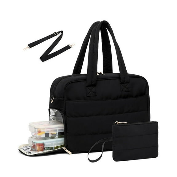 Insulated Lunch Bag with Extra Large Capacity for Secure Food Transport and Daily Commute