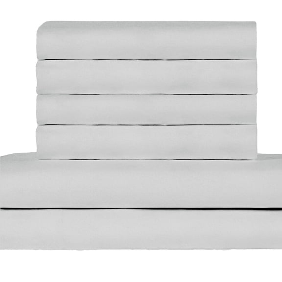 CanGonggg Sateen Weave 4 Piece Bed Sheets Solid Size Hotel Quality Sheet Fits Mattresses Upto 18” Deep Pocket Silk Pillowcase Zipper Closure Extra Large Silk Pillowcase Copper Pillowcase Silk Satin