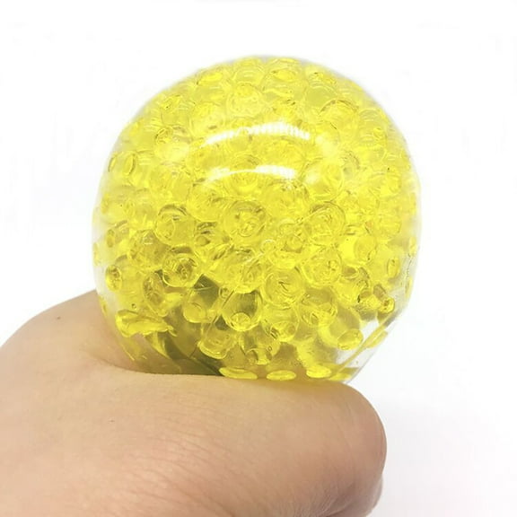 CanGonggg Spongy Banana Bead Stress Toy Squeezable Stress Toy Toddler Books Baby Toys 12-18 Months Learning Toys For Toddlers 1-3 Toys Sensory Toys For Toddlers 1-3