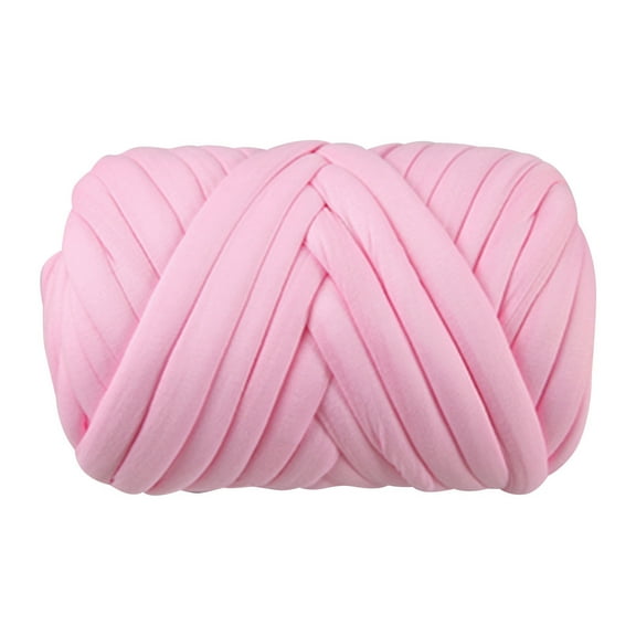 CanGonggg Thick Core Yarn Hand Woven Fabric Strip Thread Crochet Blanket Cushion Thread Super Yarn Bag Floor Mat Thread (khaki Color 250/500/1000g) Knitting Bag Backpack Knitting Books And Patterns