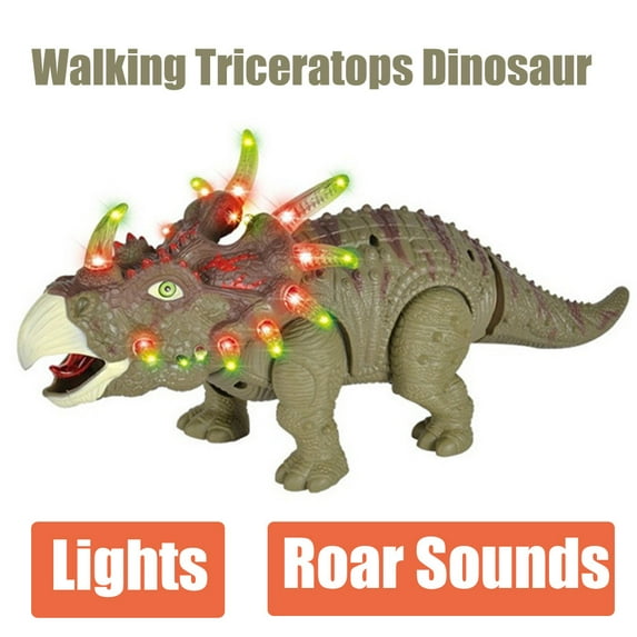 CanGonggg Walking Dinosaur Figure With Lights Sounds Real Movement Kids Toy Toddler Books Baby Toys 12-18 Months Learning Toys For Toddlers 1-3 Toys Sensory Toys For Toddlers 1-3
