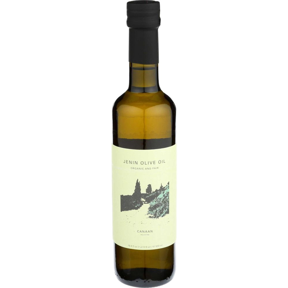 Canaan Palestine Jenin Extra Virgin Olive Oil, 17 Fluid Ounce -- 6 per Case.