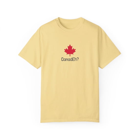 CanadEh? Emoji T-shirt, Light, Canada, Eh?