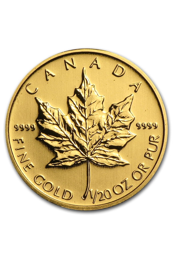 Canada 1/20 oz Gold Maple Leaf (Random Year)