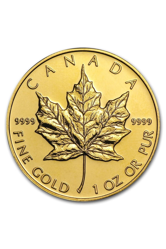Canada 1 oz Gold Maple Leaf .9999 Fine (Random Year)