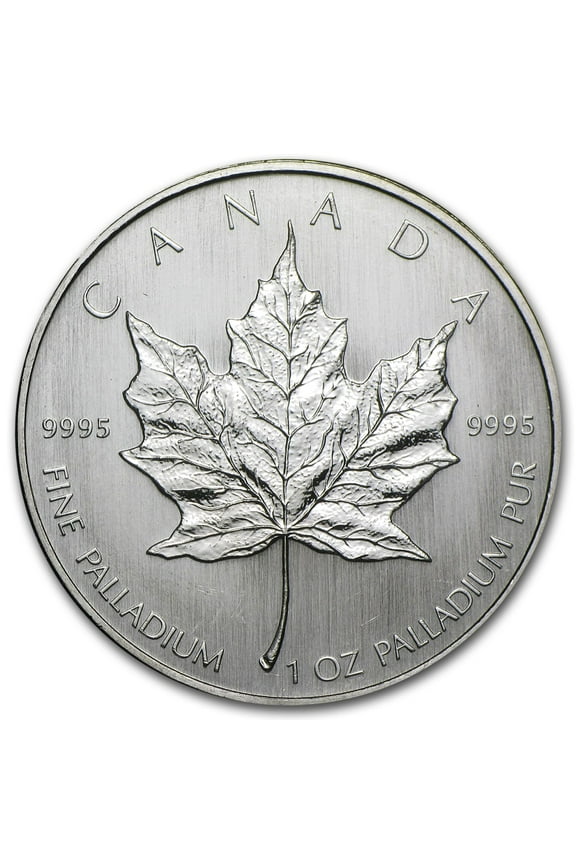 Canada 1 oz Palladium Maple Leaf BU (Random Year)