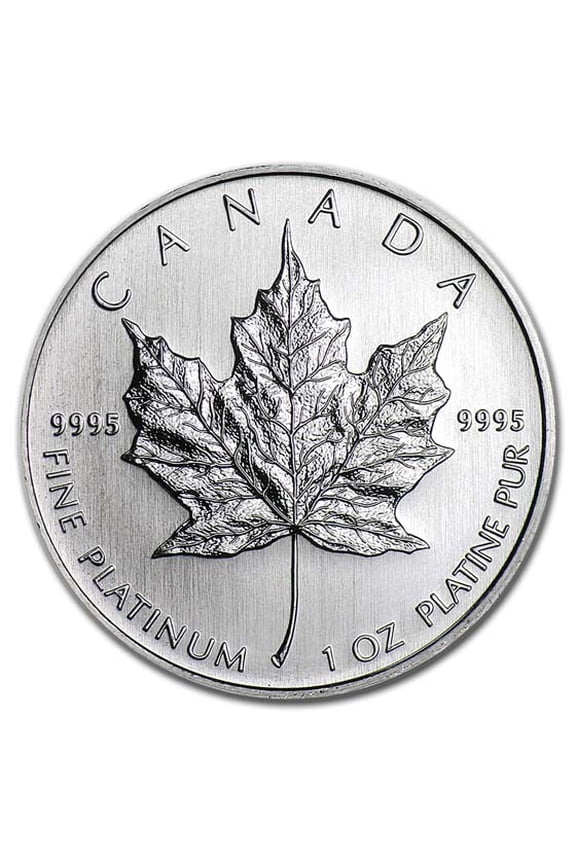 Canada 1 oz Platinum Maple Leaf BU (Random Year)
