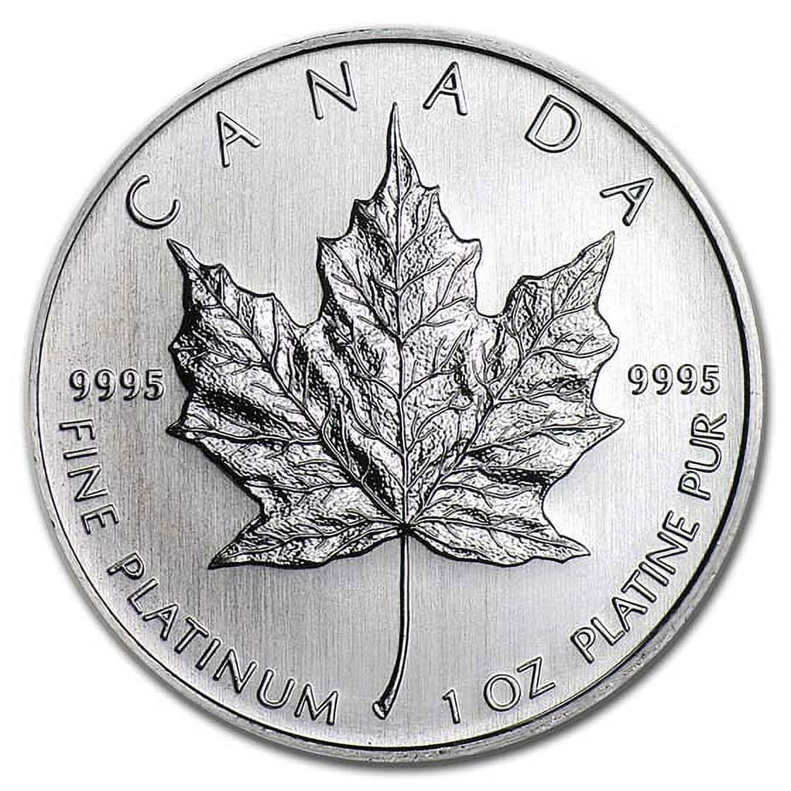 ROYAL CANADIAN MINT Canada 1 oz Platinum Maple Leaf BU (Random Year)
