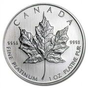 Canada 1 oz Platinum Maple Leaf BU (Random Year)